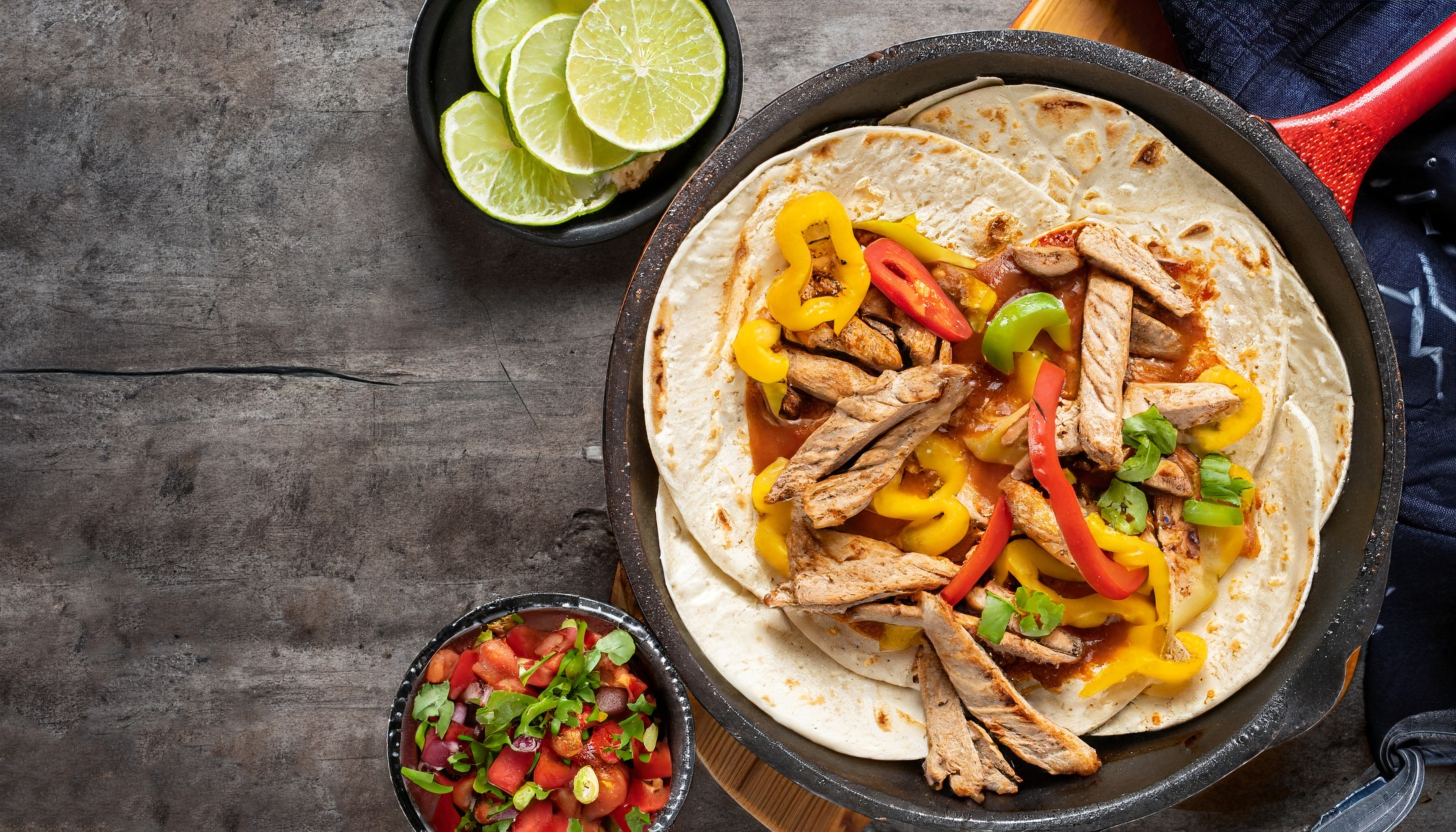 chicked fajitas catering image